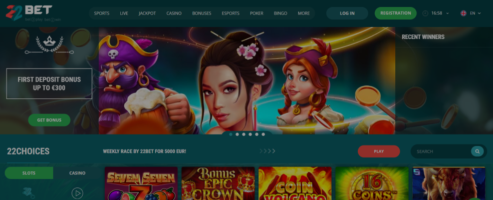 22Bet Casino