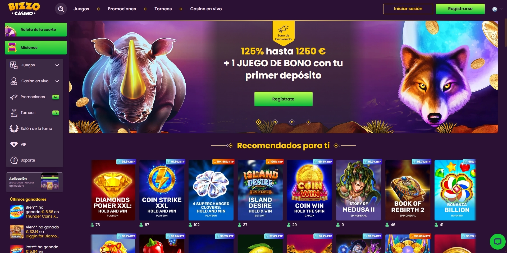 Bizzo Casino En Línea
