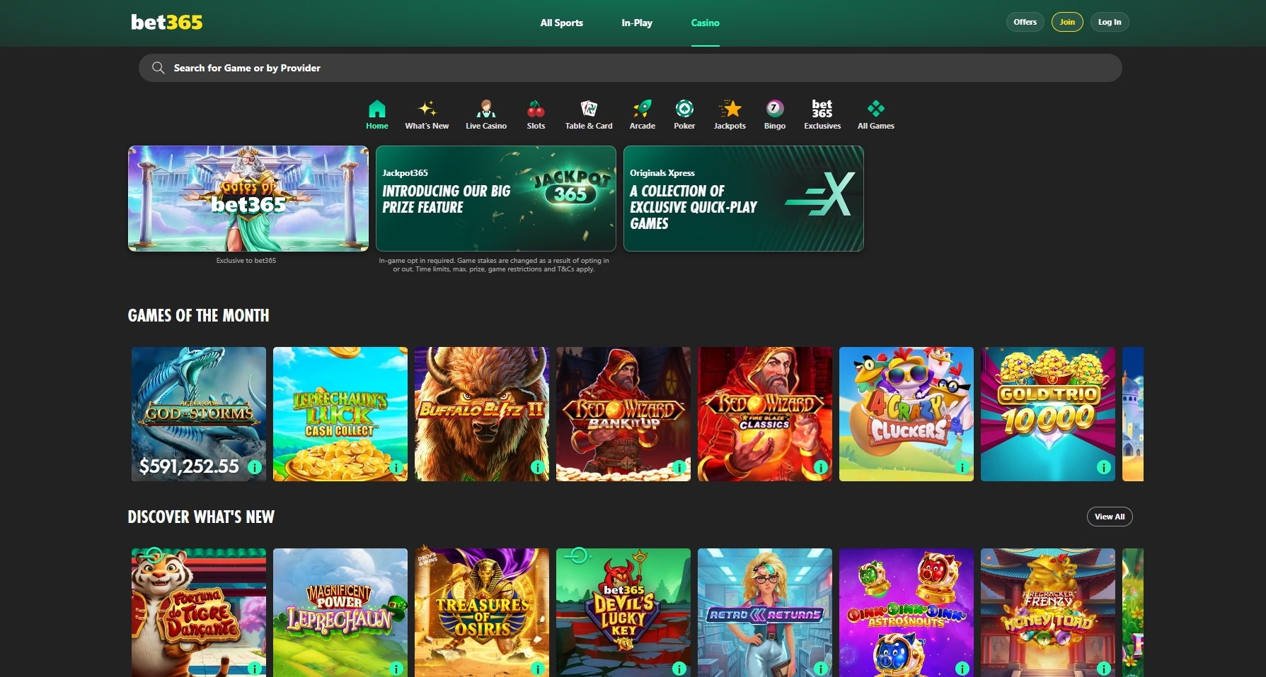 Bet365 Casino